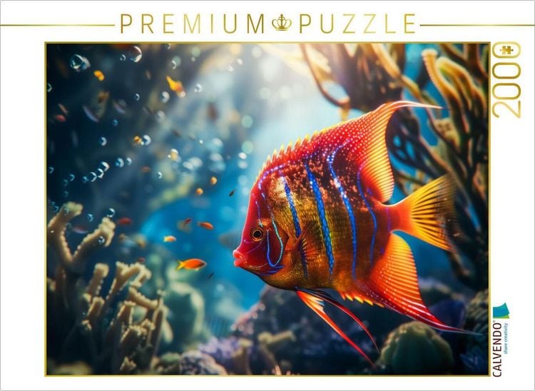 Produktbild: CALVENDO Puzzle Ein Motiv aus dem Kalender Exotische Fische | 2000 Teile Lege-Gr&ouml;&szlig;e 90x67cm Foto-Puzzle f&uuml;r gl&uuml;ckliche Stunden