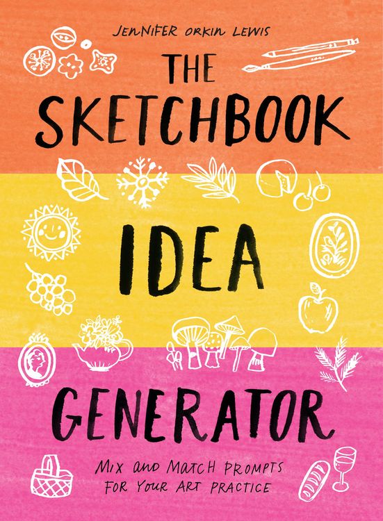 Produktbild: The Sketchbook Idea Generator (Mix-And-Match Flip Book)