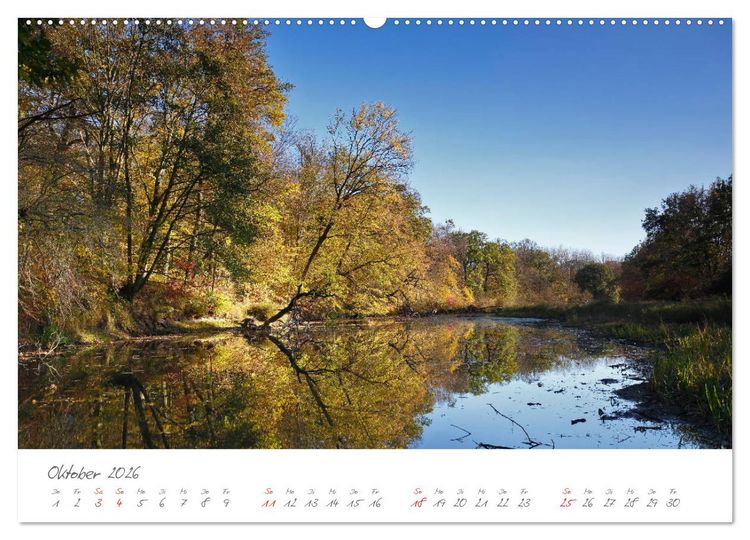 Produktbild: Die Elbe Impressionen (Wandkalender 2026 DIN A2 quer), CALVENDO Monatskalender