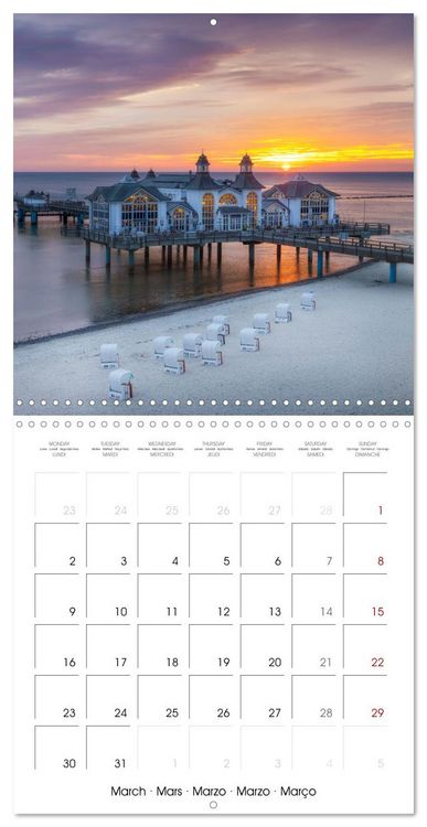 Produktbild: GERMANY Urban views and scenery (Wall Calendar 2026 12 &times; 12 Inch) CALVENDO 12 Month Wall Calendar
