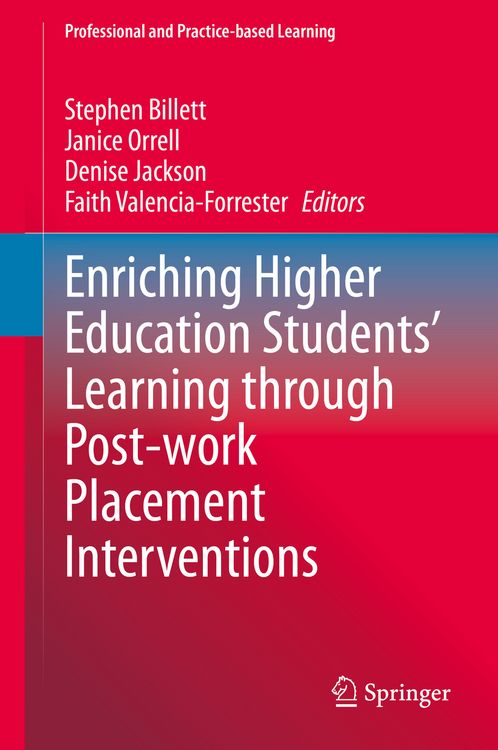 Produktbild: Enriching Higher Education Students' Learning through Post-work Placement Interventions
