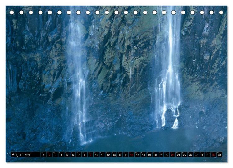 Produktbild: Victoria Wasserf&auml;lle (Tischkalender 2026 DIN A5 quer), CALVENDO Monatskalender