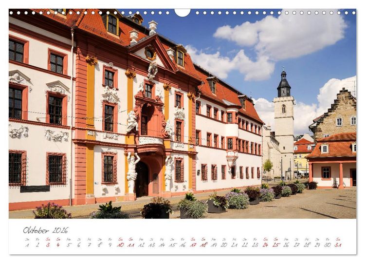 Produktbild: Erfurt - Die Landeshauptstadt mit Geschichte (Wandkalender 2026 DIN A3 quer), CALVENDO Monatskalender