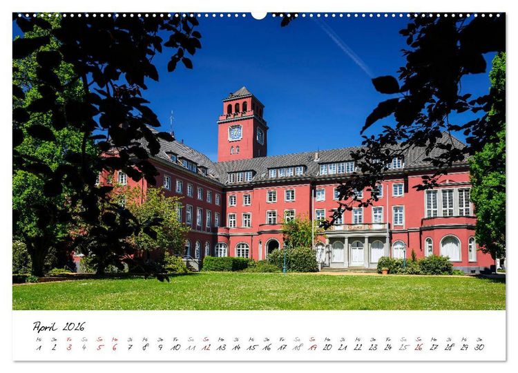 Produktbild: Unser buntes Bergedorf (Wandkalender 2026 DIN A2 quer), CALVENDO Monatskalender
