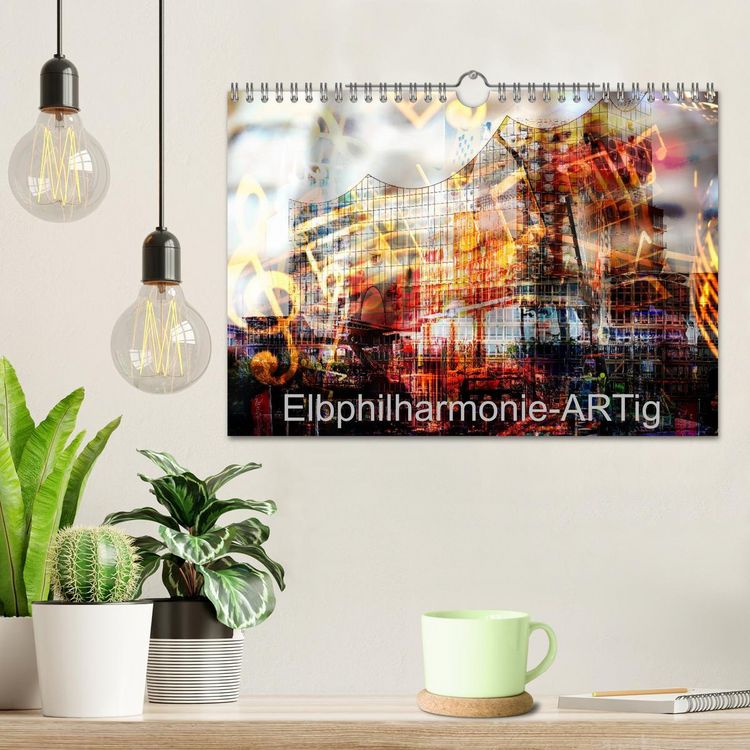 Produktbild: Elbphilharmonie-ARTig (Wandkalender 2026 DIN A4 quer), CALVENDO Monatskalender