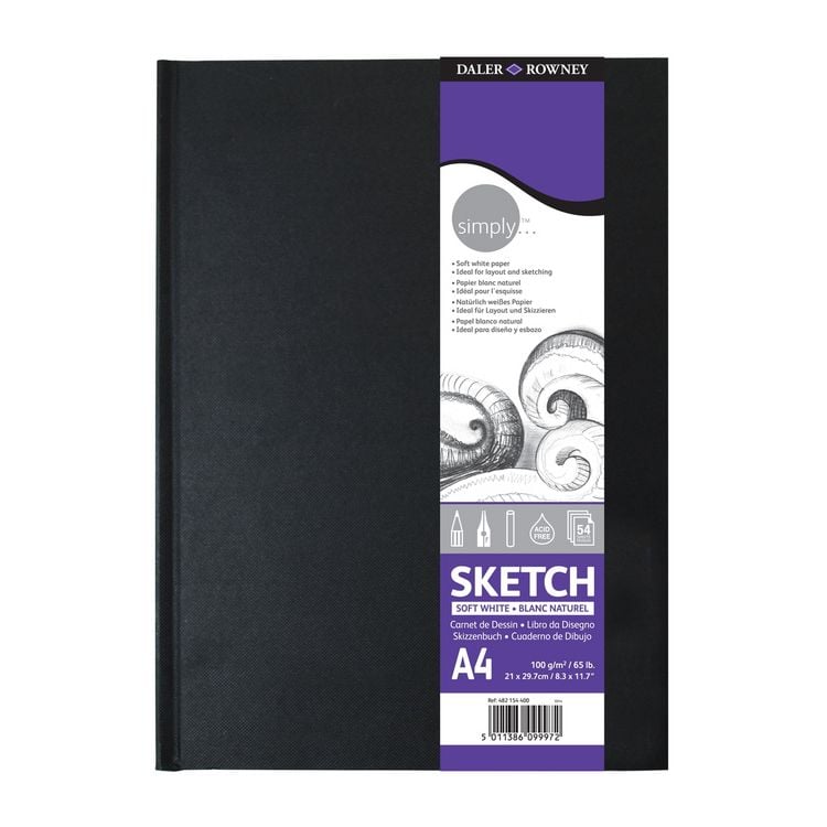 Produktbild: simply Skizzenbuch 54 Blatt DIN A4