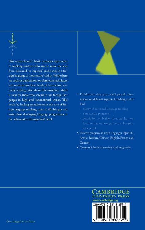 Produktbild: Developing Professional-Level Language Proficiency