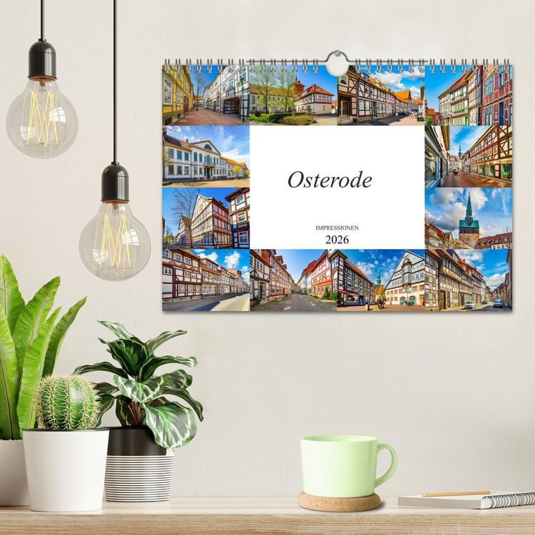 Produktbild: Osterode Impressionen (Wandkalender 2026 DIN A4 quer), CALVENDO Monatskalender