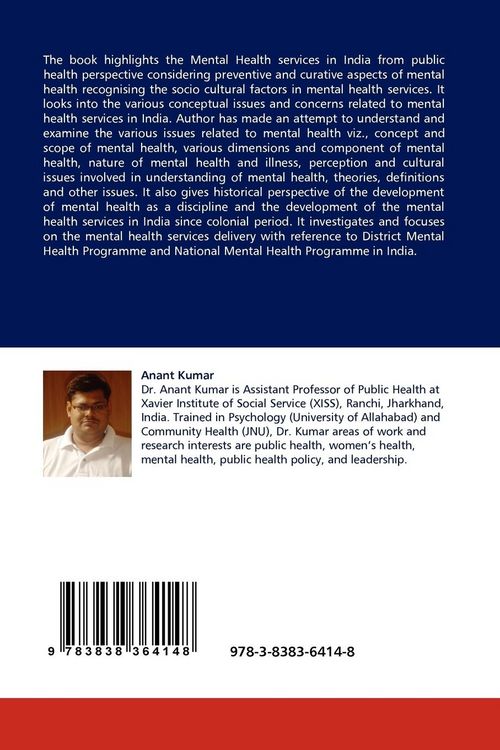 Produktbild: Mental Health Services in India