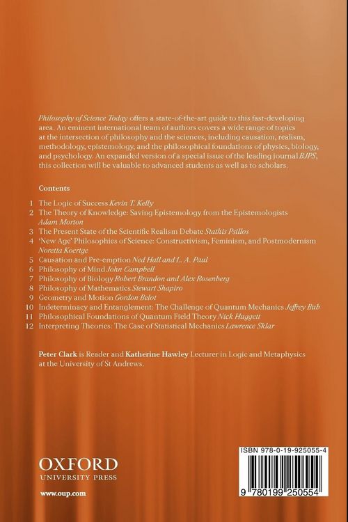 Produktbild: Philosophy of Science Today