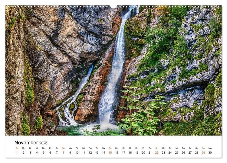Produktbild: Oberkrain und Triglav-Nationalpark (Wandkalender 2026 DIN A2 quer), CALVENDO Monatskalender