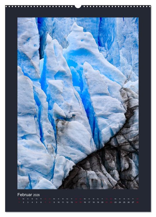 Produktbild: Patagonien: Sehnsuchtsziel am Ende der Welt (Wandkalender 2026 DIN A2 hoch), CALVENDO Monatskalender