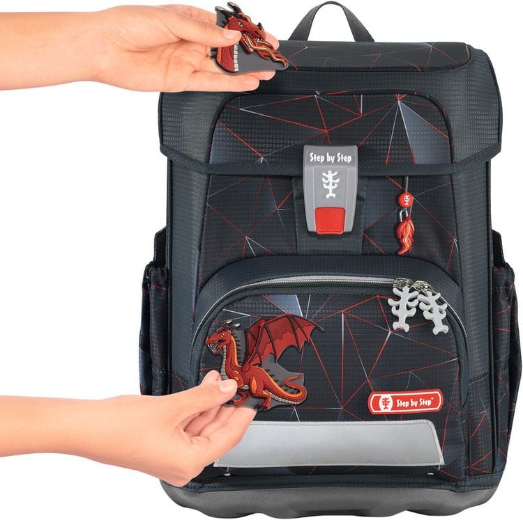 Produktbild: STEP BY STEP&reg; Schulrucksack-Set Cloud 5teilig, Dragon Drako