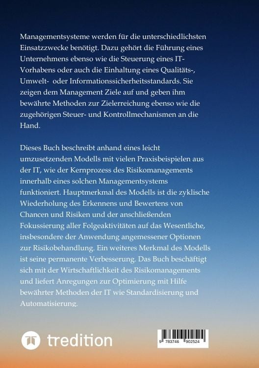 Produktbild: Risiken in der IT: Erkennen - Steuern - Verbessern