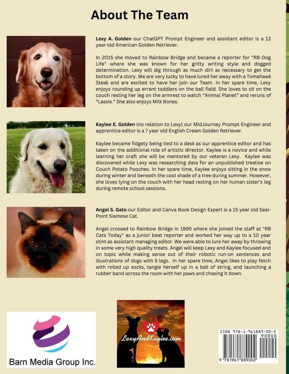 Produktbild: Lexy And Kaylee's Canine Coloring Book For Children Volume One