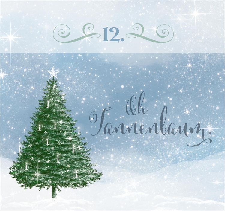 Produktbild: Postkarten-Adventskalender. Weihnachten ist, wenn das Herz nach Hause kommt