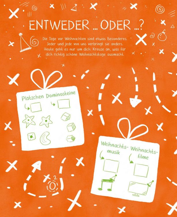 Produktbild: #buch4you: Kritzel-Mitmach-Adventskalender