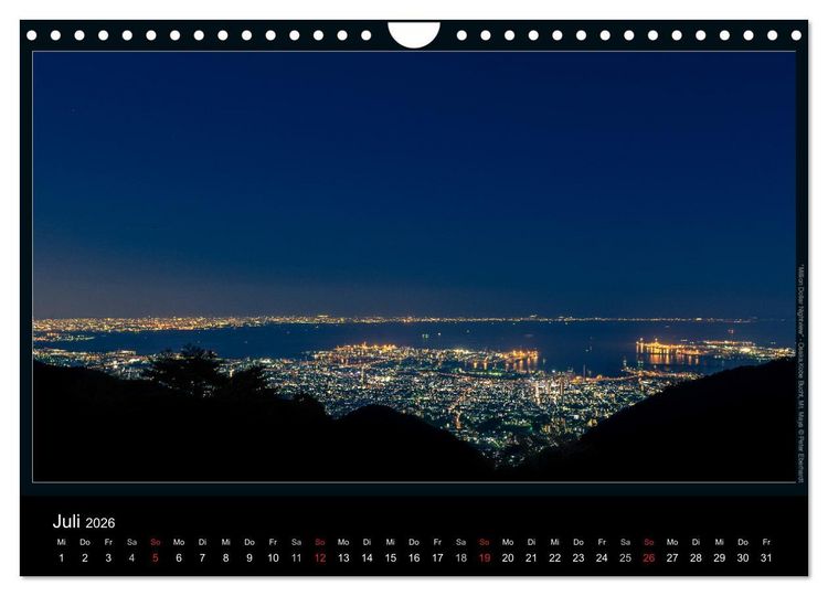 Produktbild: Japan (Wandkalender 2026 DIN A4 quer), CALVENDO Monatskalender