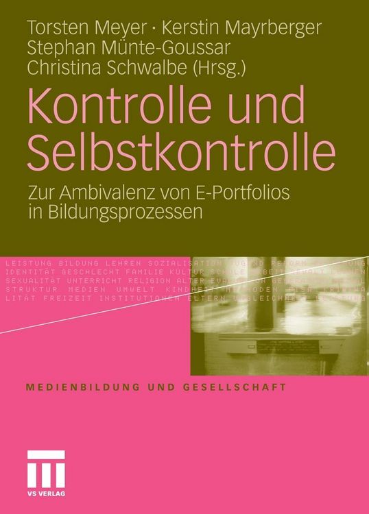 Produktbild: Kontrolle und Selbstkontrolle