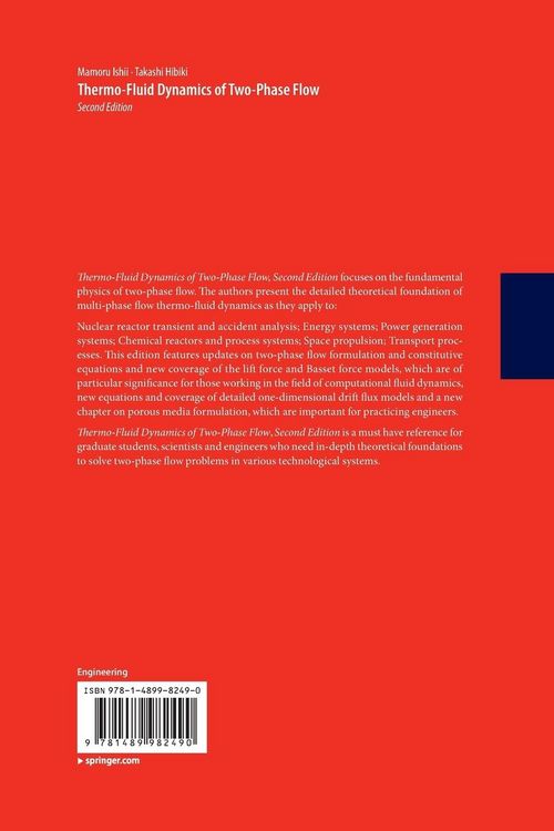 Produktbild: Thermo-Fluid Dynamics of Two-Phase Flow