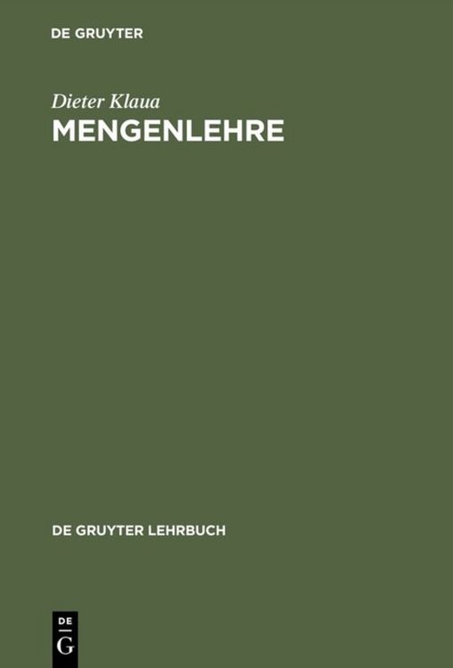 Produktbild: Mengenlehre