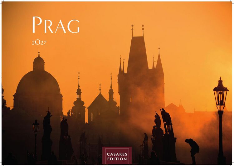 Produktbild: Prag Kalender 2027 &ndash; Wandkalender | Fotokalender 24x35cm - Hochwertige Fotos von Prags bekanntesten Bauwerken, historischen Pl&auml;tzen und malerischen Ecken