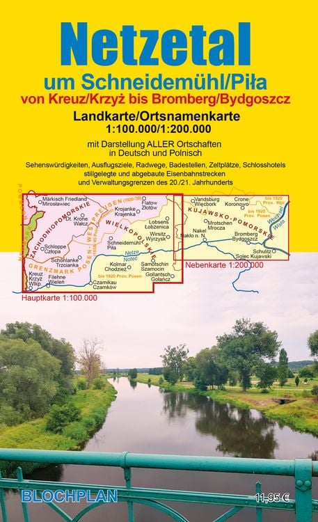 Produktbild: Landkarte Netzetal um Schneidem&uuml;hl/Pila