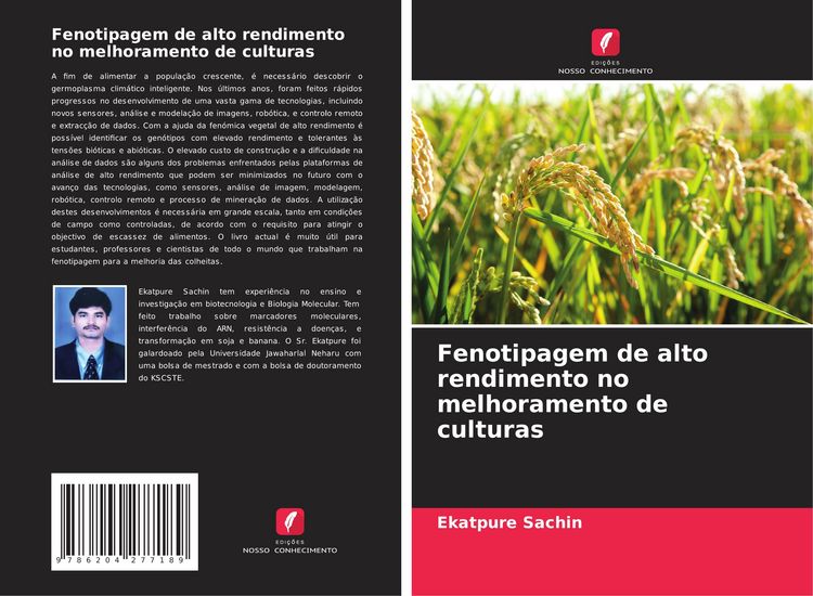 Produktbild: Fenotipagem de alto rendimento no melhoramento de culturas