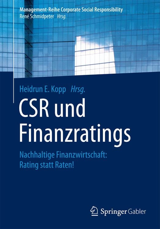 Produktbild: CSR und Finanzratings