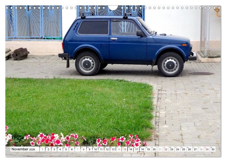 Produktbild: Sowjet-Mobile - Oldtimer der UdSSR (Wandkalender 2026 DIN A3 quer), CALVENDO Monatskalender