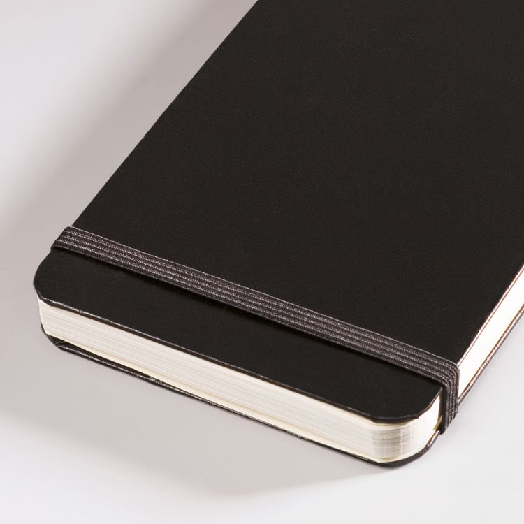 Produktbild: LEUCHTTURM1917 Notizblock Pocket (A6), Hardcover, 94 nummerierte Seiten, Marine, Liniert