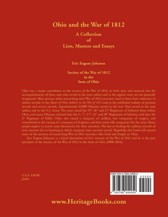 Produktbild: Ohio and the War of 1812