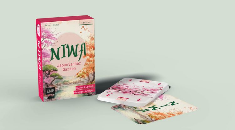 Produktbild: Kartenspiel: Niwa &ndash; Japanischer Garten: Das Taktik-Spiel mit vielseitigen Auftr&auml;gen