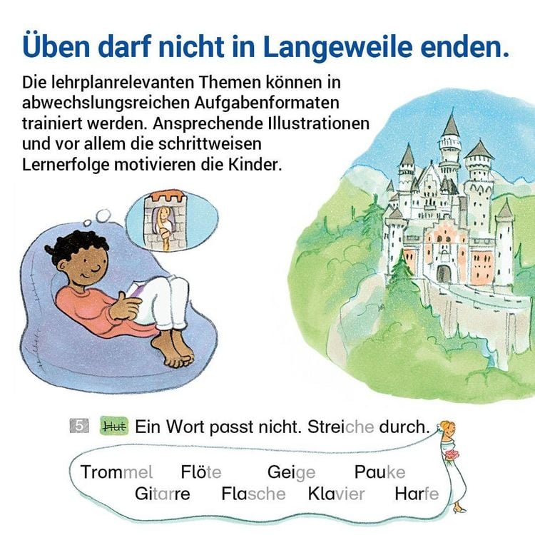 Produktbild: Das &Uuml;bungsheft Lesen 1