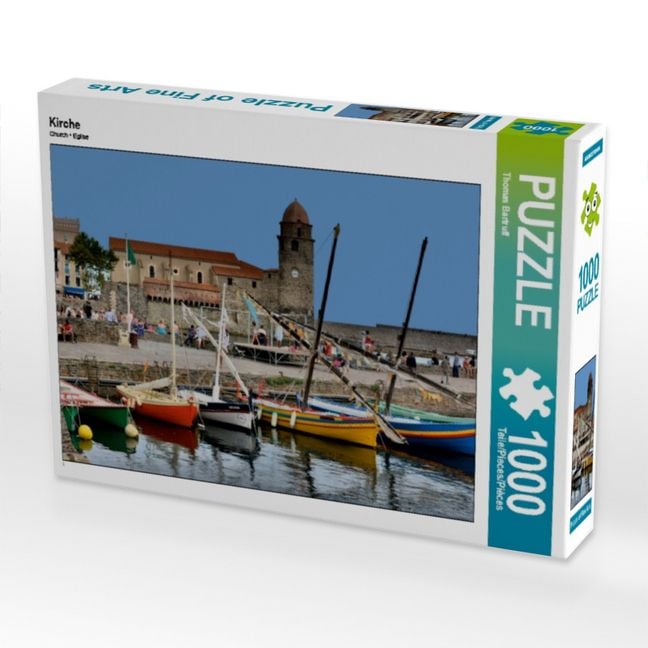 Produktbild: CALVENDO Puzzle Kirche | 1000 Teile Lege-Gr&ouml;&szlig;e 64x48cm Foto-Puzzle f&uuml;r gl&uuml;ckliche Stunden