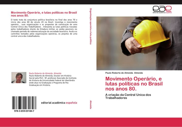 Produktbild: Movimento Oper&aacute;rio, e lutas pol&iacute;ticas no Brasil nos anos 80.