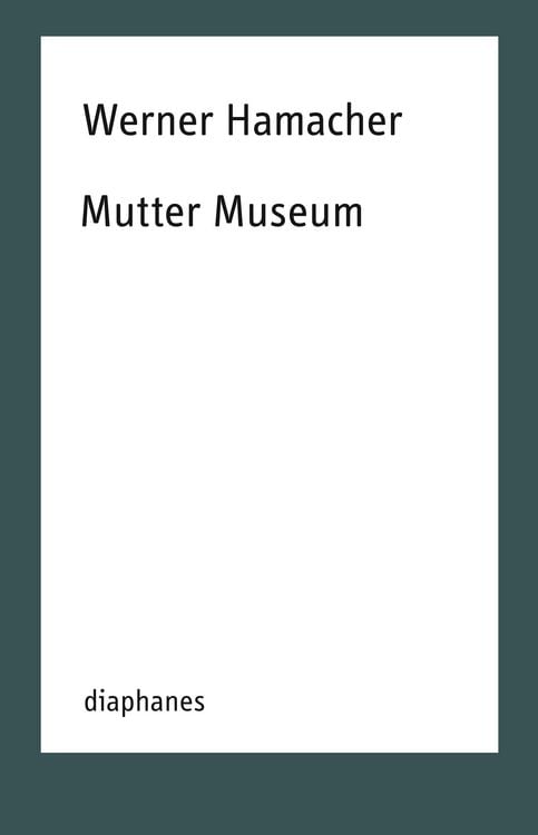 Bild vom Artikel Mutter Museum vom Autor Werner Hamacher