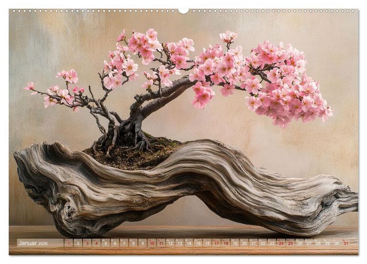 Bonsai, die formvollendete Kunst (hochwertiger Premium Wandkalender 2026  DIN A2 quer), Kunstdruck in Hochglanz" kaufen