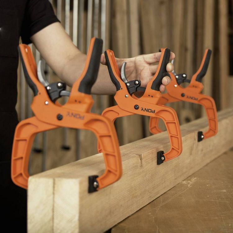 Produktbild: JORGENSEN 32400 Ratschenzwinge Spannweite 100 mm Produktabmessung, L&auml;nge: 25 cm Ausladungs-Ma&szlig;e:100 mm
