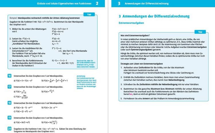 Produktbild: Klett Sicher im Abi 10-Minuten-Training Oberstufe Mathematik Differenzialrechnung