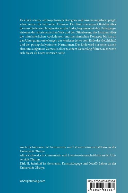 Produktbild: Imaginationen des Endes