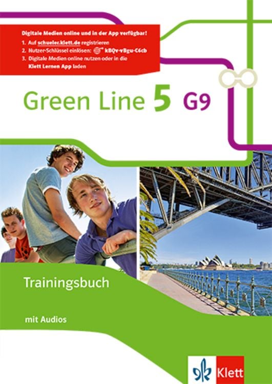 Produktbild: Green Line 5 G9. Trainingsbuch mit Audios Klasse 9