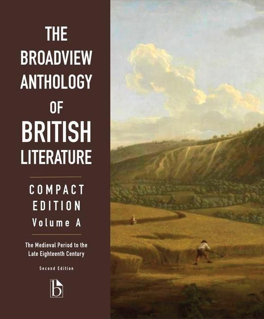Produktbild: The Broadview Anthology of British Literature: Compact Edition, Volume a - Second Edition