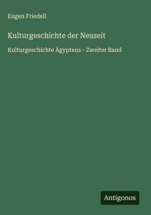 Produktbild: Kulturgeschichte der Neuzeit