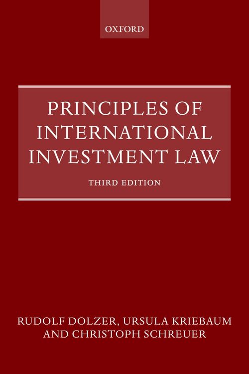 Produktbild: Principles of International Investment Law