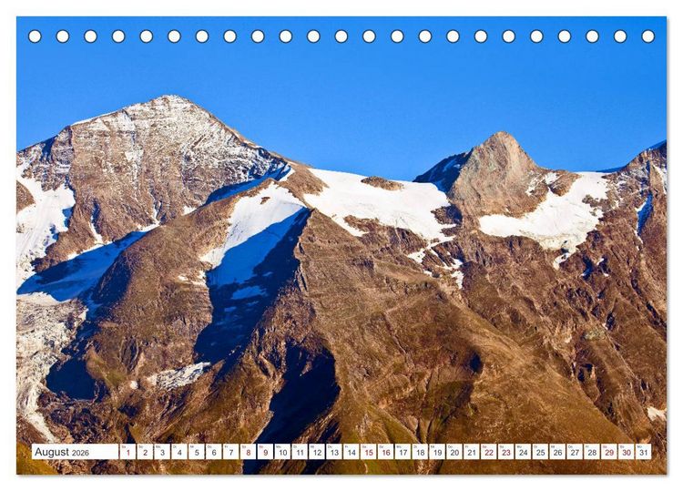 Produktbild: Der Nationalpark Hohe Tauern (Tischkalender 2026 DIN A5 quer), CALVENDO Monatskalender