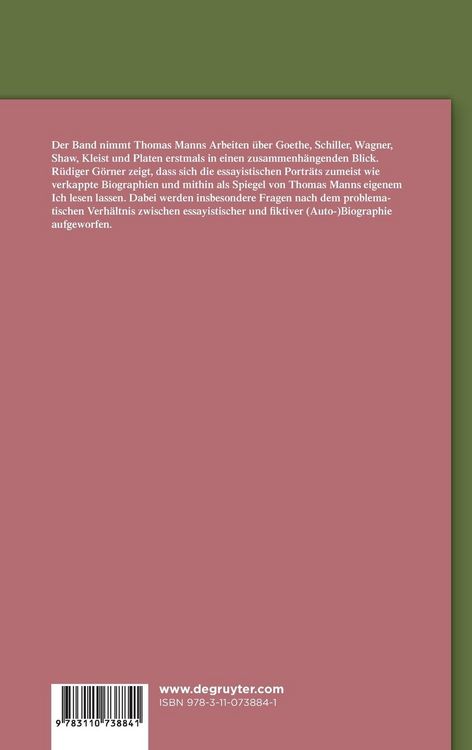 Produktbild: Thomas Mann im Anderen