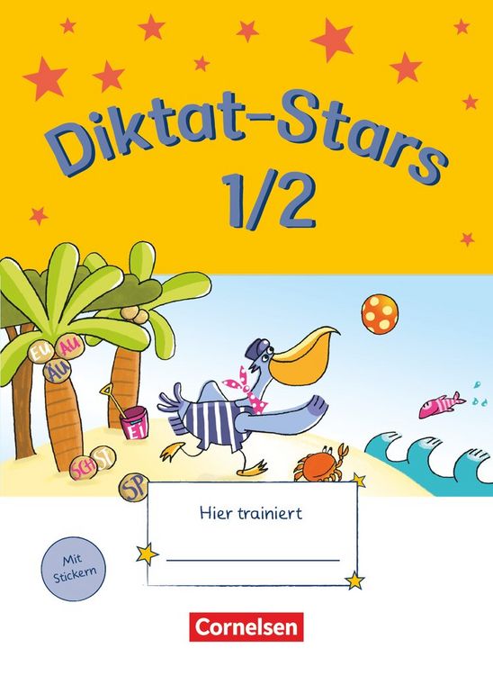 Produktbild: Diktat-Stars 1/2, &Uuml;bungsheft