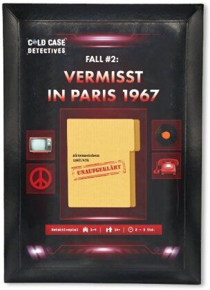 Produktbild: Cold Case Detectives - Vermisst in Paris 1967