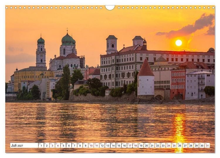 Produktbild: Deutsche St&auml;dte im sch&ouml;nsten Licht (Wandkalender 2027 DIN A3 quer), CALVENDO Monatskalender